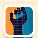 Icon representing technical support and digital assistance